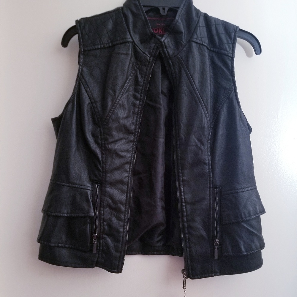 Faux Leather Jacket